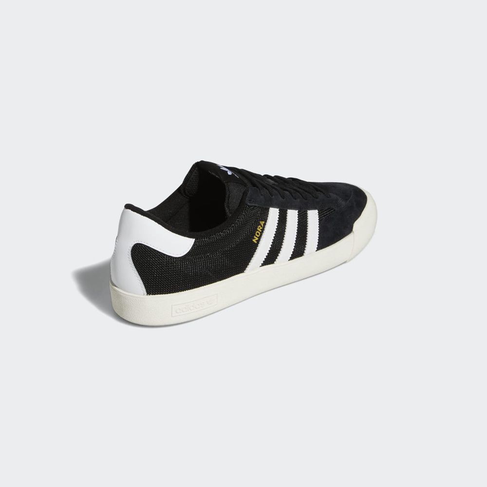 Chaussure Adidas Nora Noir Blanche Grise Femme | FQG-24638809