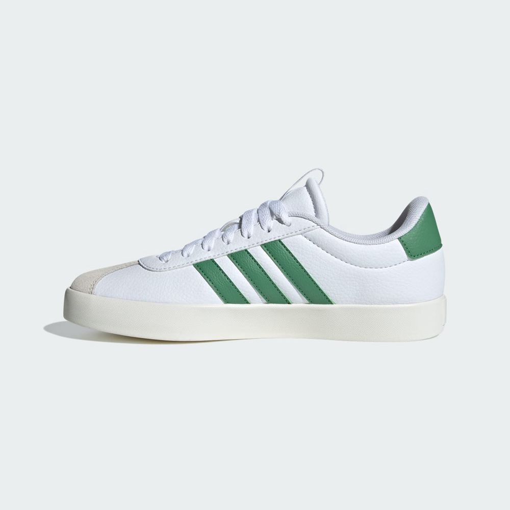 Chaussure Adidas Vl Court 3.0 Low Blanche Vert Femme | WZA-71332858