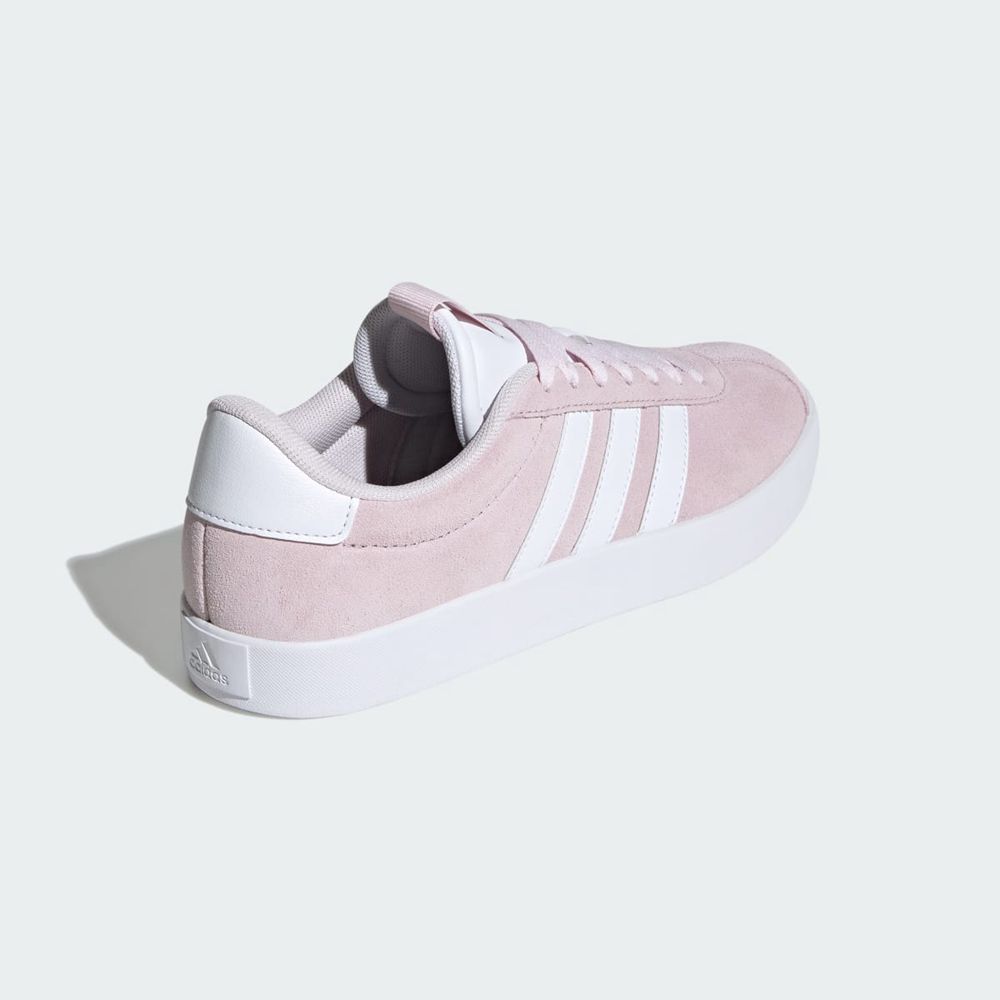 Chaussure Adidas Vl Court 3.0 Rose Blanche Femme | AGU-81409966