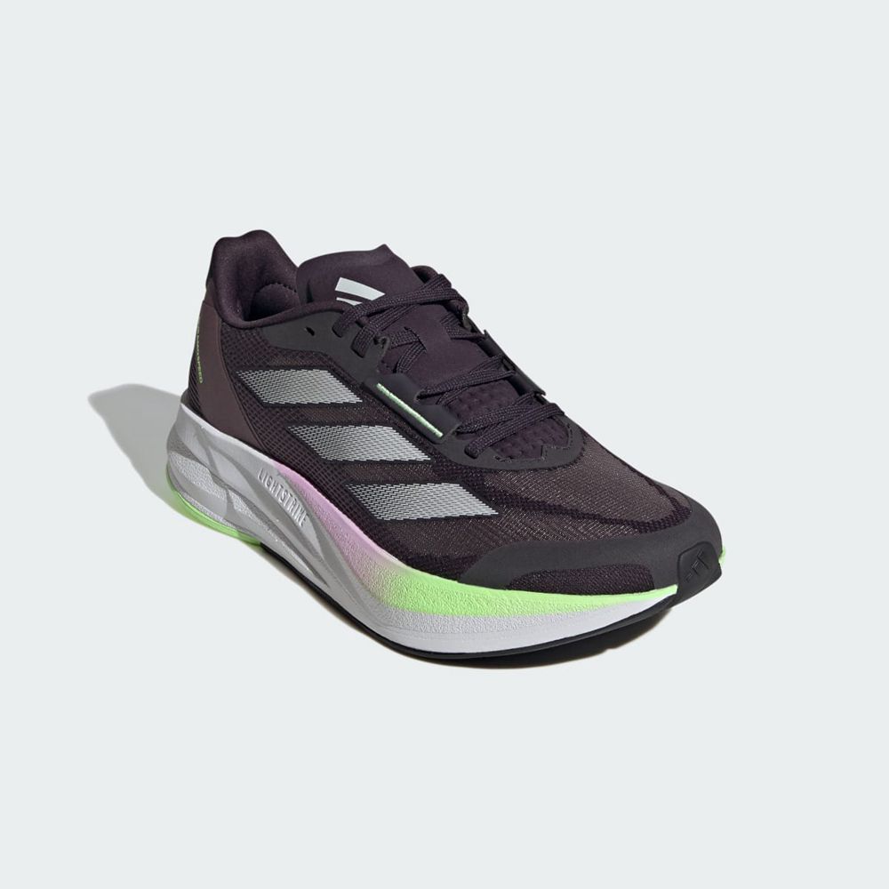 Chaussure Running Adidas Duramo Speed Noir Blanche Vert Femme | HKV-81678475