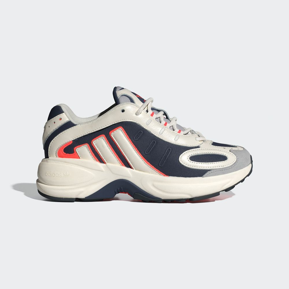 Chaussure Running Adidas Falcon Galaxy Bleu Marine Blanche Rouge Femme | QBN-99111619