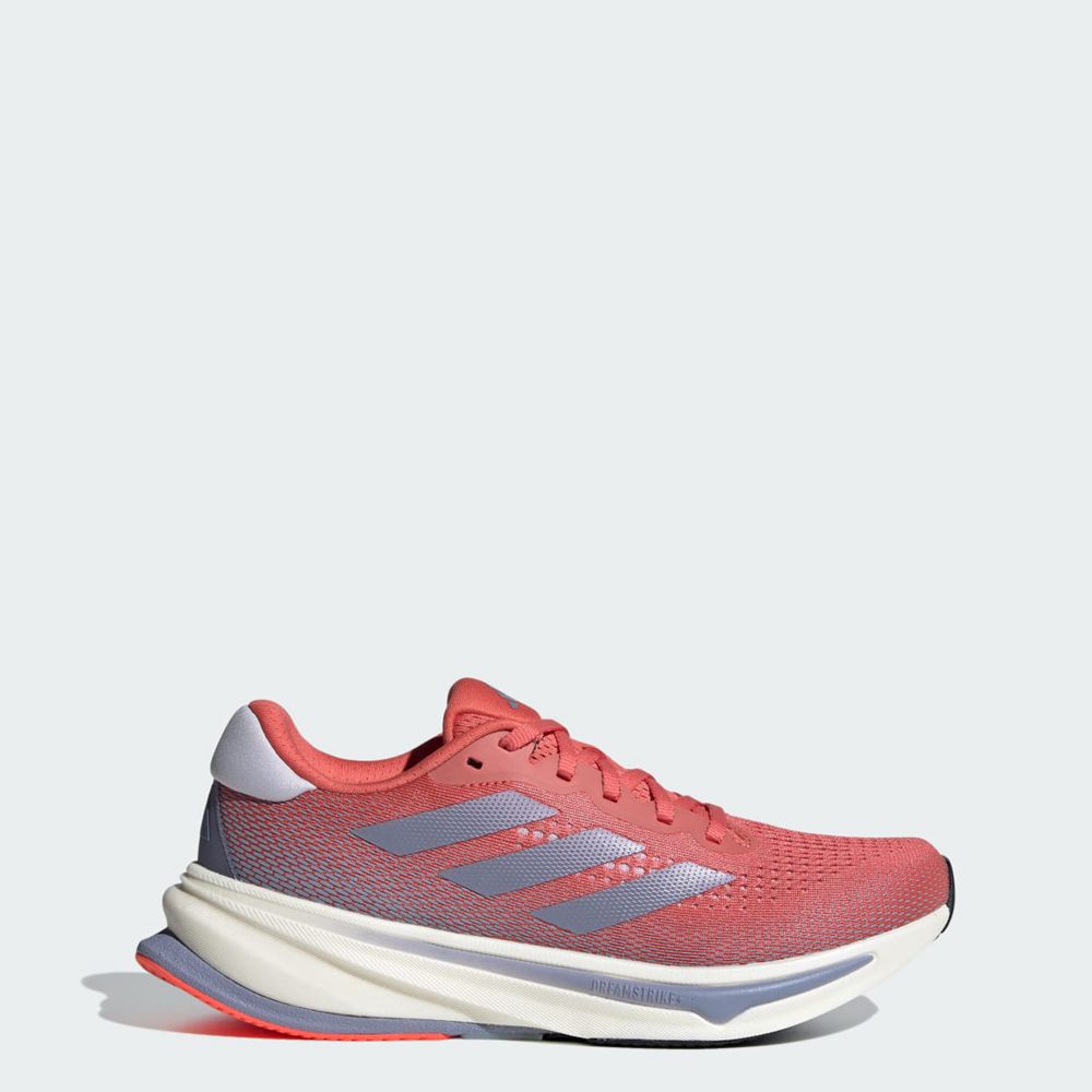 Chaussure Running Adidas Supernova Rise Rouge Violette Argent Femme | BAN-28713635