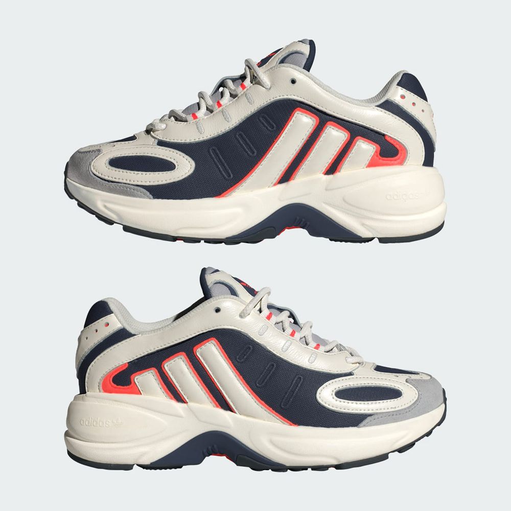 Chaussure Running Adidas Falcon Galaxy Bleu Marine Blanche Rouge Femme | QBN-99111619