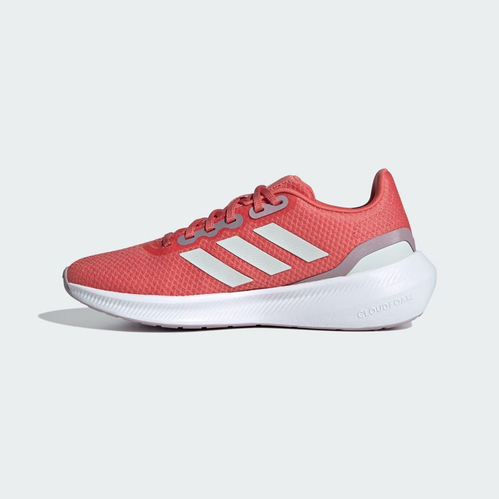 Chaussure Running Adidas Runfalcon 3 Rouge Blanche Femme | JXC-61788187