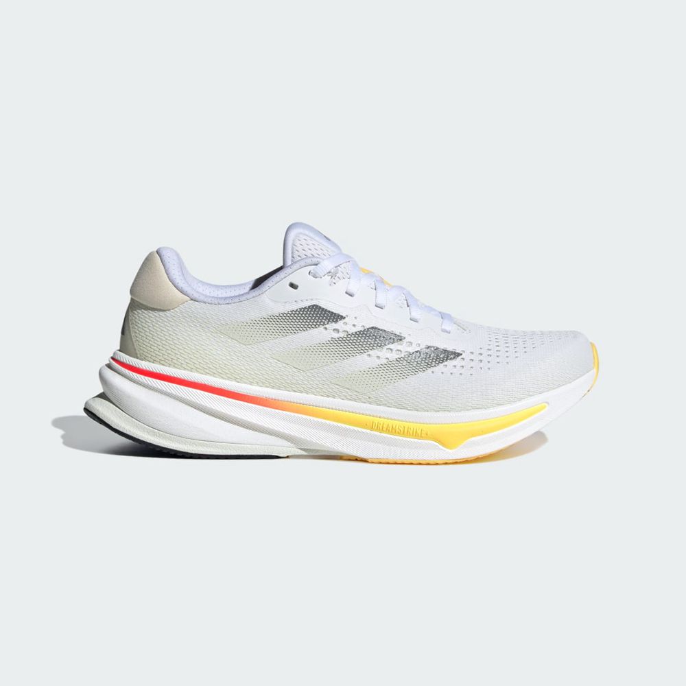 Chaussure Running Adidas Supernova Rise W Blanche Argent Jaune Femme | KXO-73433601