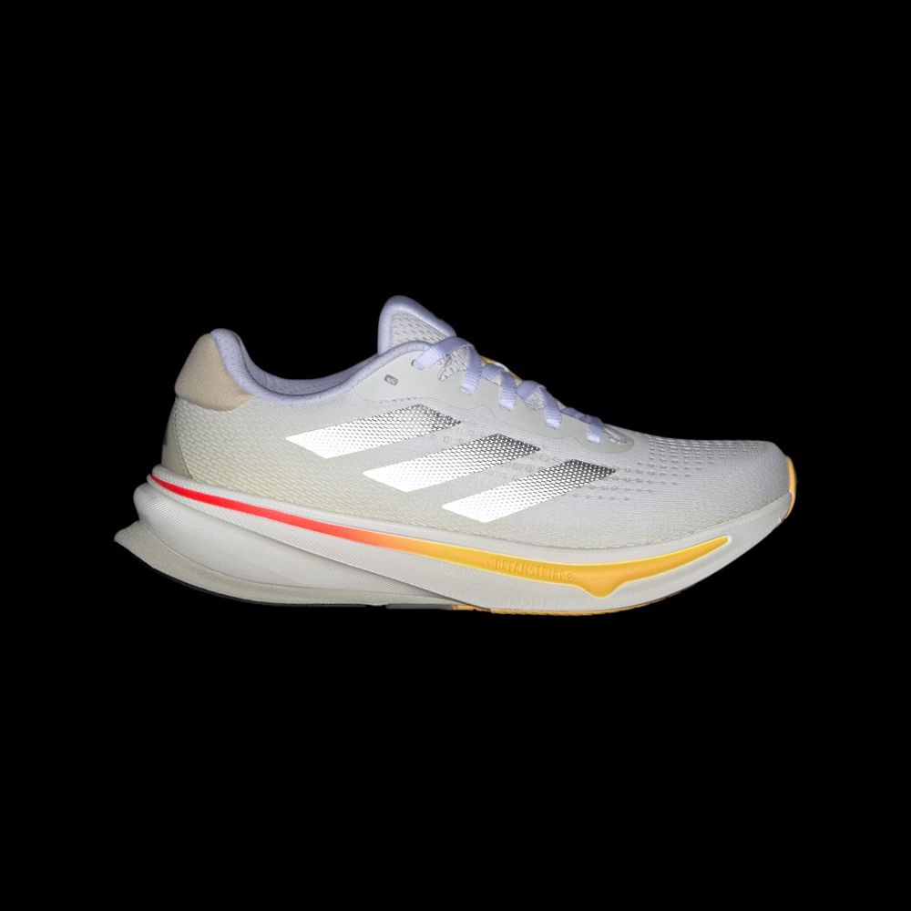 Chaussure Running Adidas Supernova Rise W Blanche Argent Jaune Femme | KXO-73433601