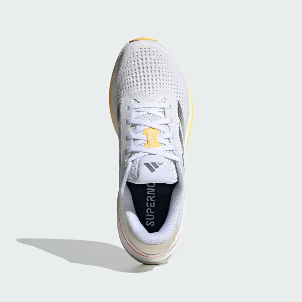 Chaussure Running Adidas Supernova Rise W Blanche Argent Jaune Femme | KXO-73433601