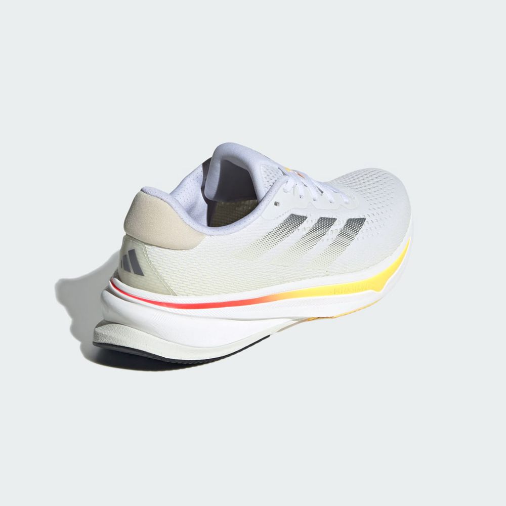 Chaussure Running Adidas Supernova Rise W Blanche Argent Jaune Femme | KXO-73433601