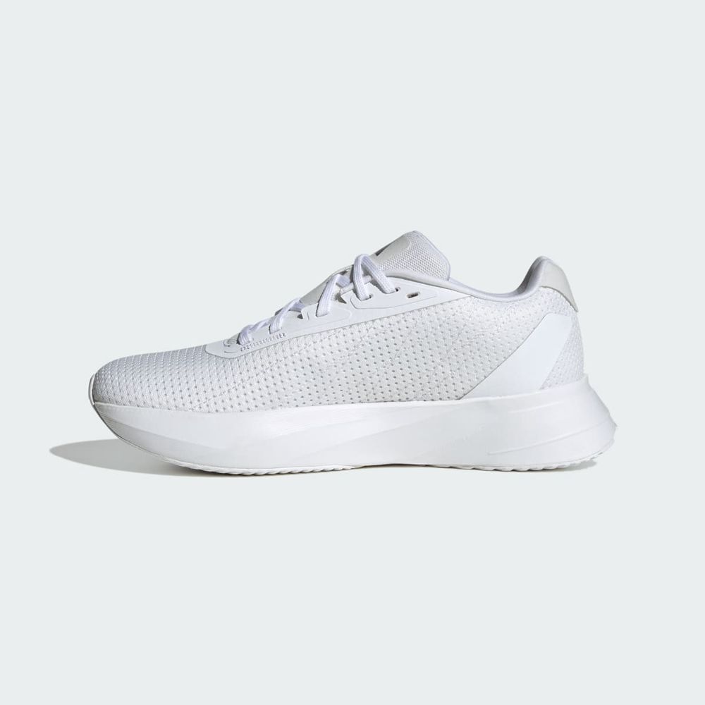 Chaussure Running Adidas Duramo SL Blanche Grise Femme | RNI-49429390