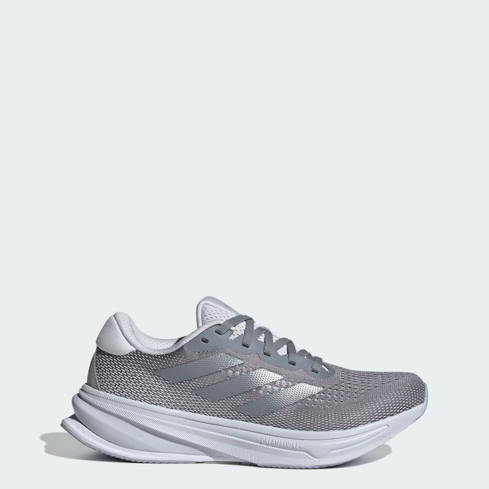 Chaussure Running Adidas Supernova Rise Grise Argent Femme | LKK-08228099