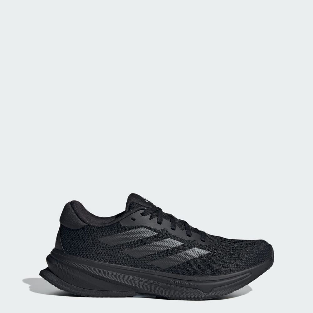 Chaussure Running Adidas Supernova Rise Noir Grise Femme | KBX-58146697