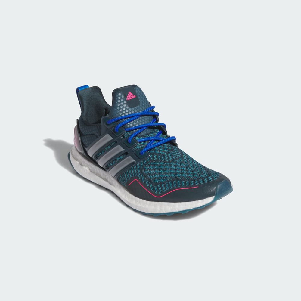 Chaussure Running Adidas Ultraboost 1.0 Vert Grise Rose Femme | GDQ-89336312