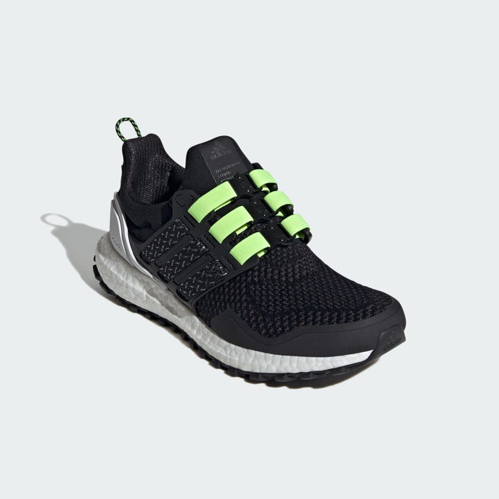 Chaussure Running Adidas Ultraboost 1.0 Noir Vert Femme | UYR-93424058