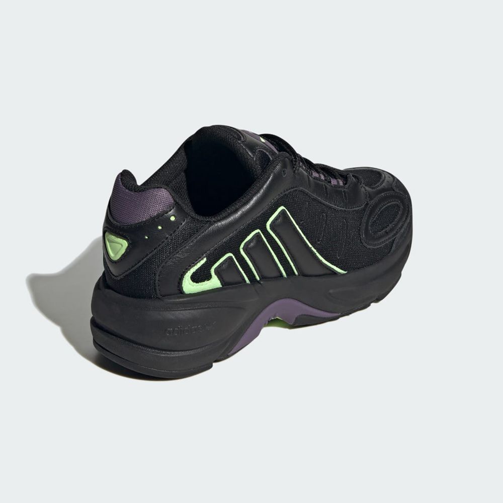 Chaussure Running Adidas Falcon Galaxy Noir Vert Femme | GKR-29515281