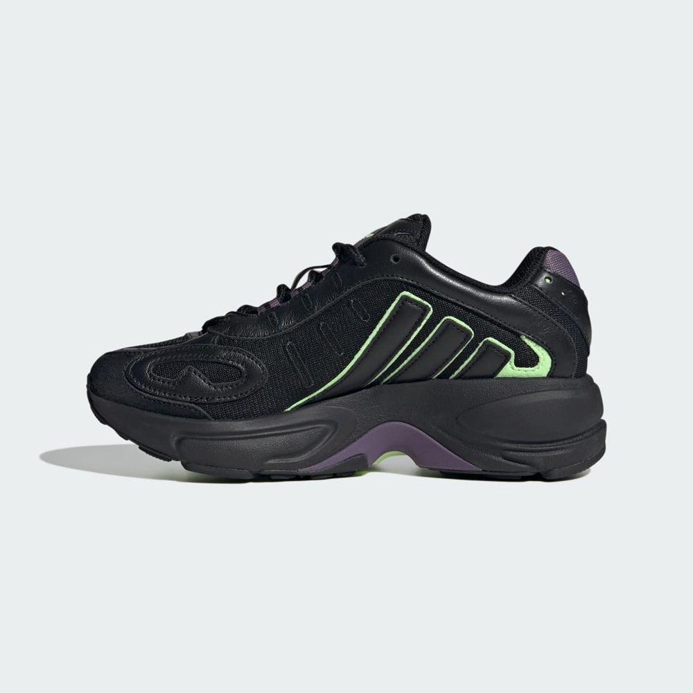 Chaussure Running Adidas Falcon Galaxy Noir Vert Femme | GKR-29515281