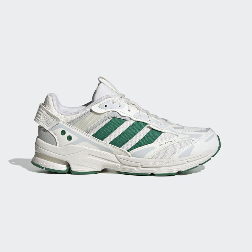 Chaussure Running Adidas Spiritain 2000 Blanche Grise Vert Femme | ZKU-82114463