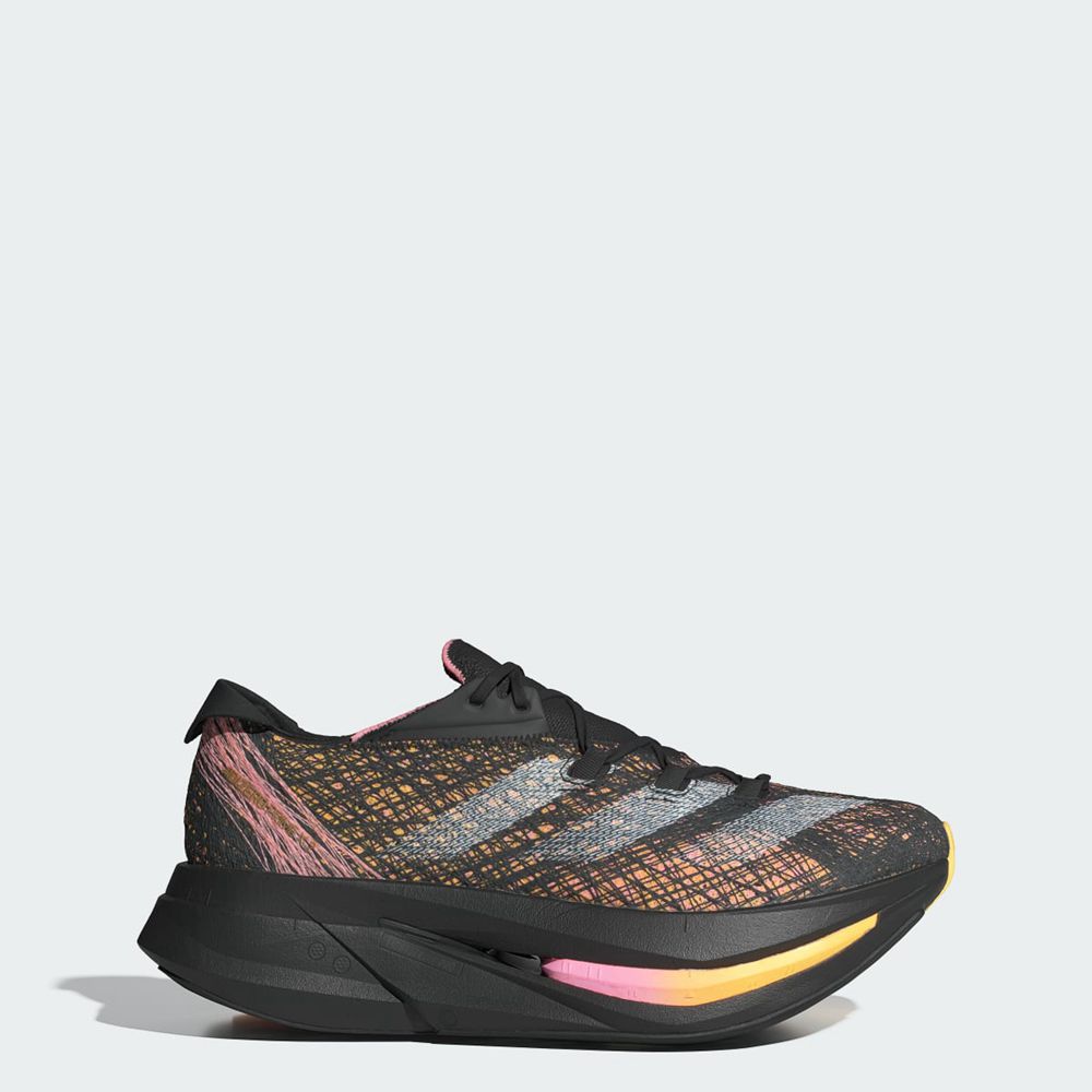 Chaussure Running Adidas Adizero Prime x 2.0 Strung Noir Blanche Jaune Femme | VPF-85609749