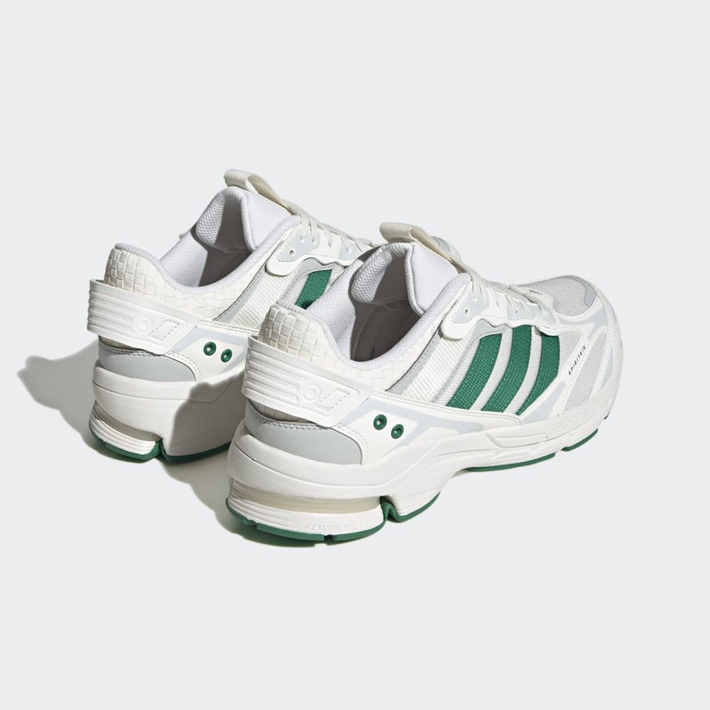 Chaussure Running Adidas Spiritain 2000 Blanche Grise Vert Femme | ZKU-82114463