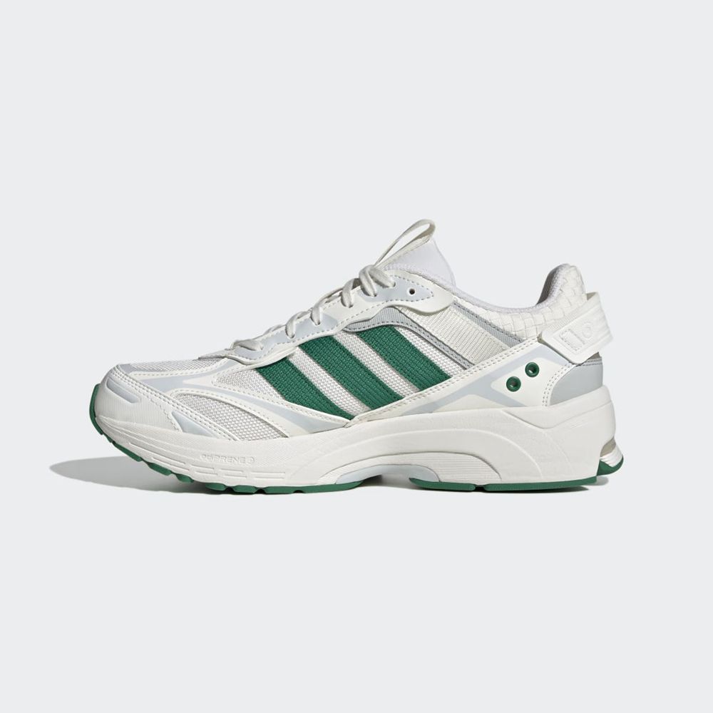 Chaussure Running Adidas Spiritain 2000 Blanche Grise Vert Femme | ZKU-82114463