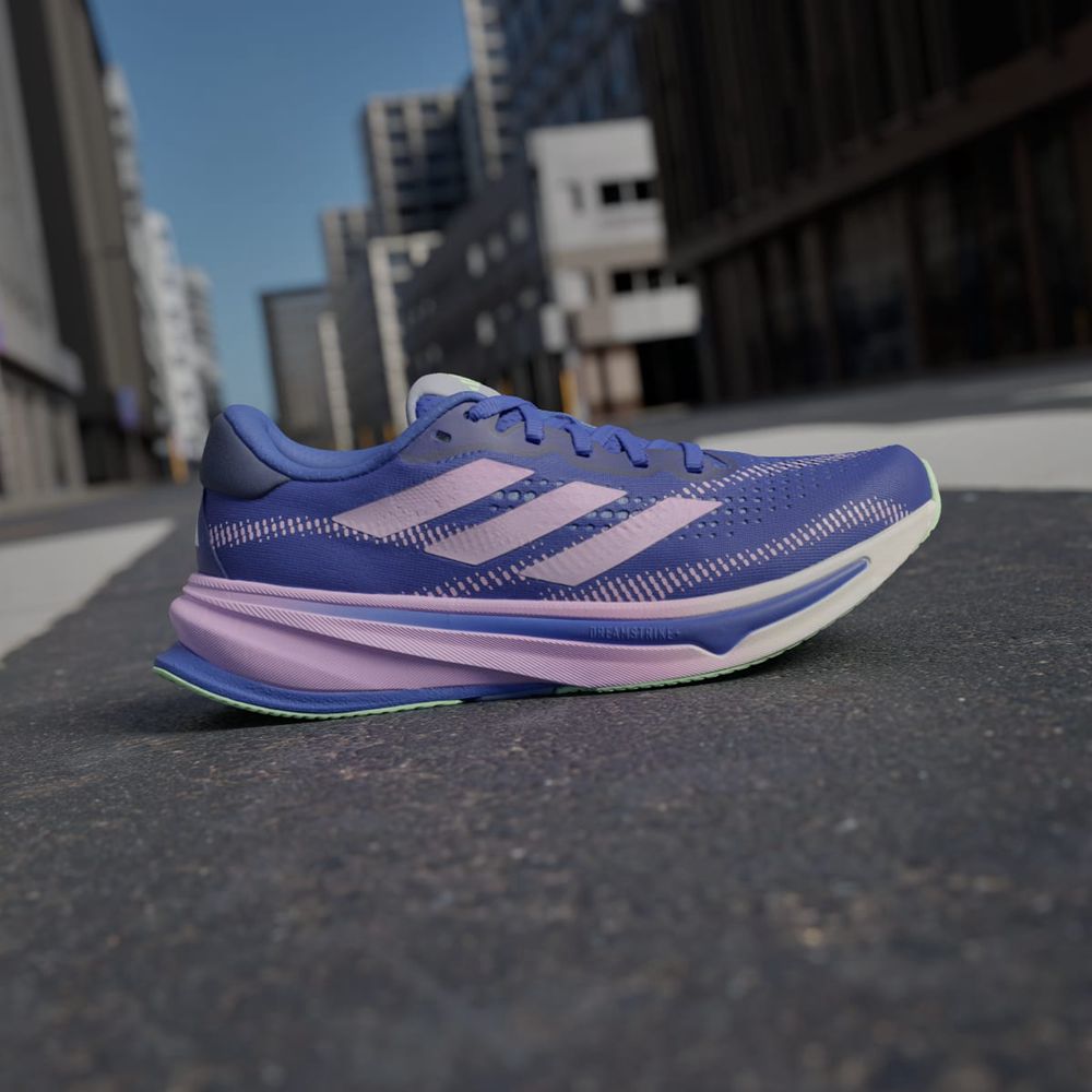 Chaussure Running Adidas Supernova Rise Bleu Violette Vert Femme | JJH-02678778