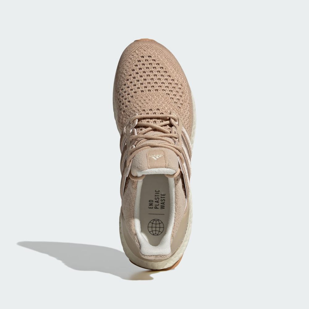 Chaussure Running Adidas Ultraboost 1.0 Beige Blanche Femme | XEQ-92536750