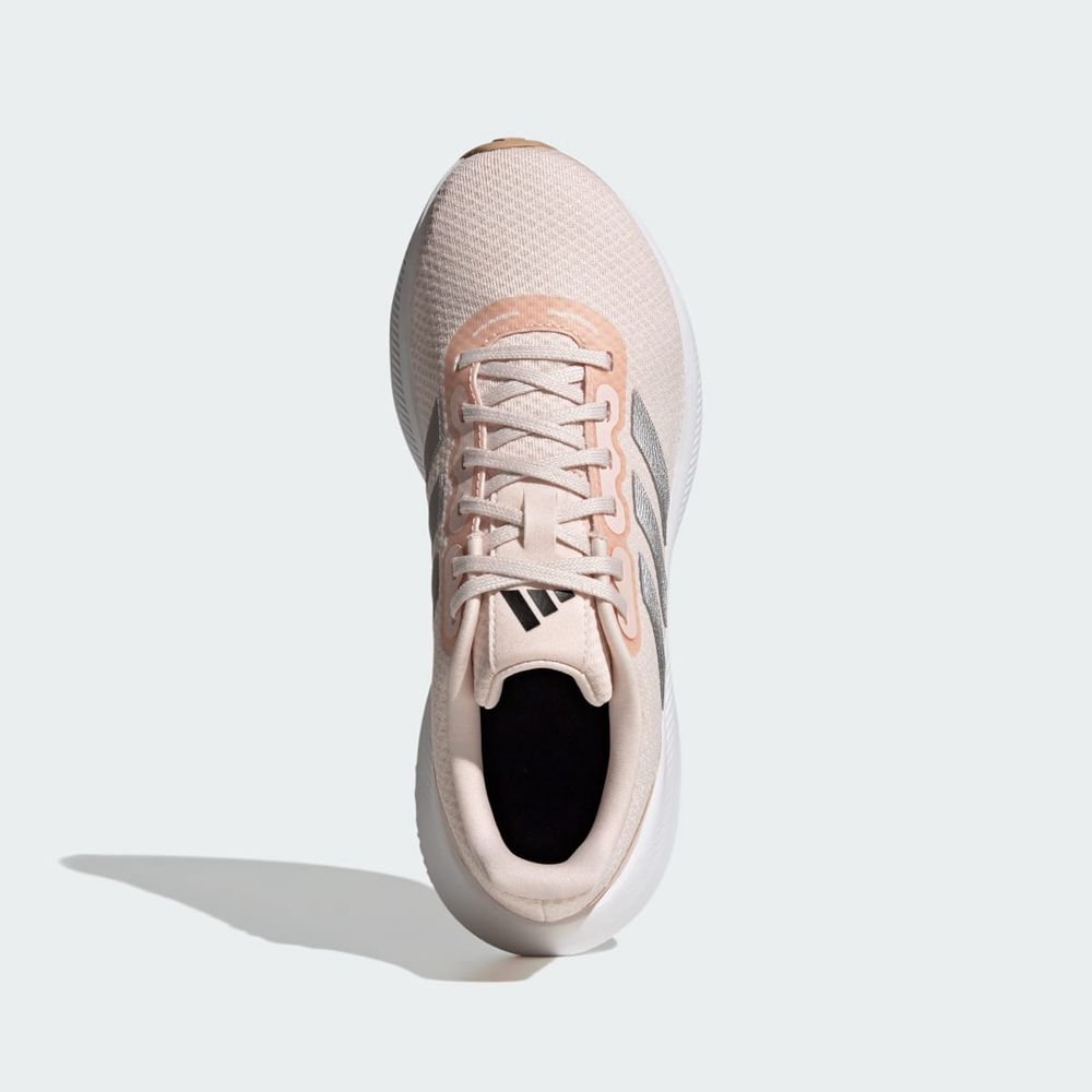 Chaussure Running Adidas Runfalcon 3 Rose Argent Femme | QIW-42835644