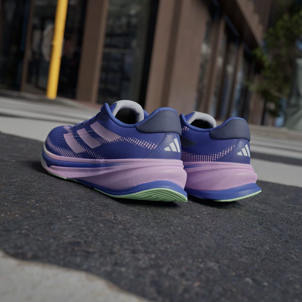 Chaussure Running Adidas Supernova Rise Bleu Violette Vert Femme | JJH-02678778