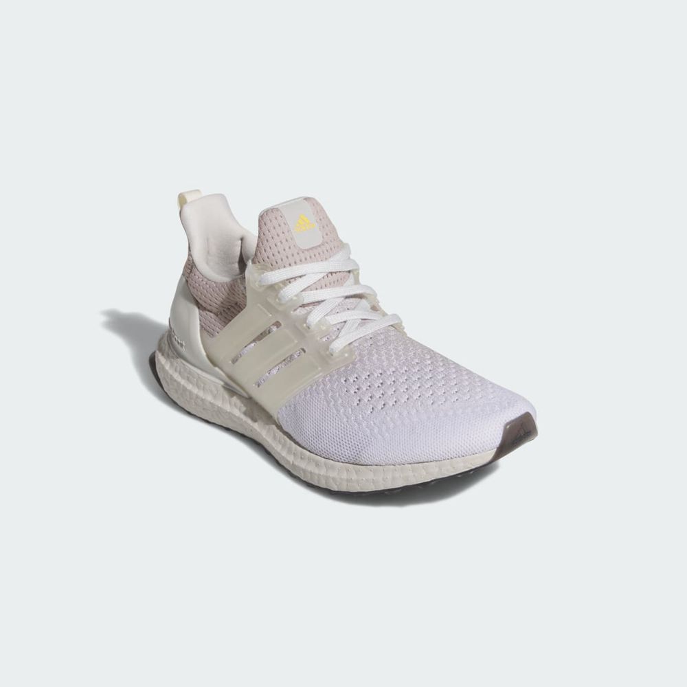 Chaussure Running Adidas Ultraboost 1.0 Blanche Beige Femme | RBZ-33614710