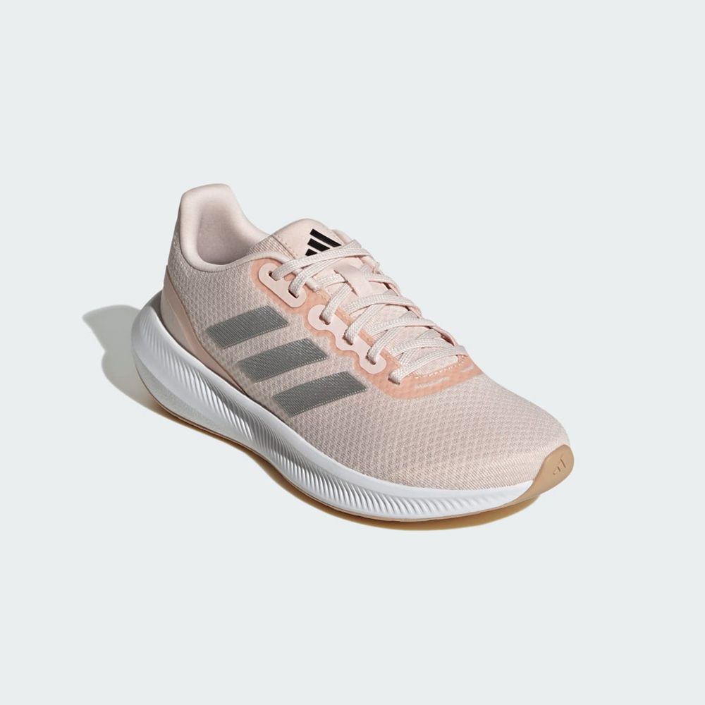 Chaussure Running Adidas Runfalcon 3 Rose Argent Femme | QIW-42835644