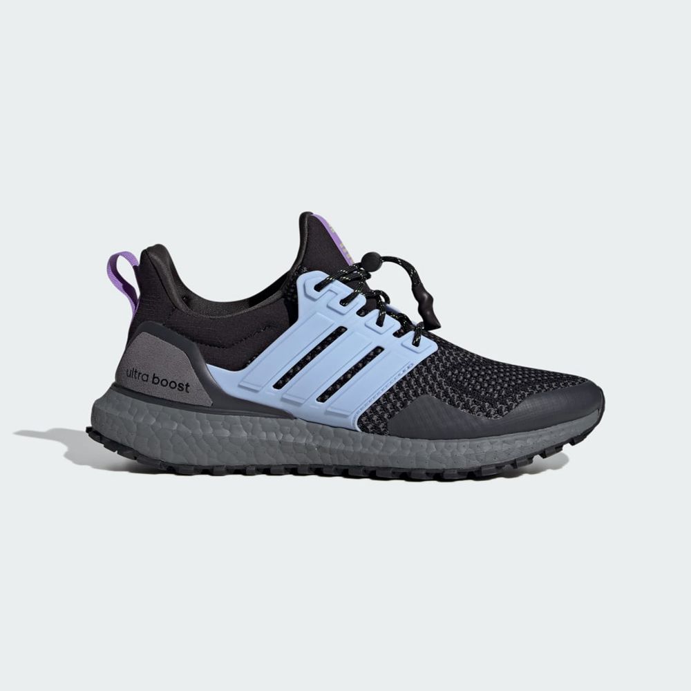 Chaussure Running Adidas Ultraboost 1.0 Noir Bleu Grise Femme | XQN-04068563