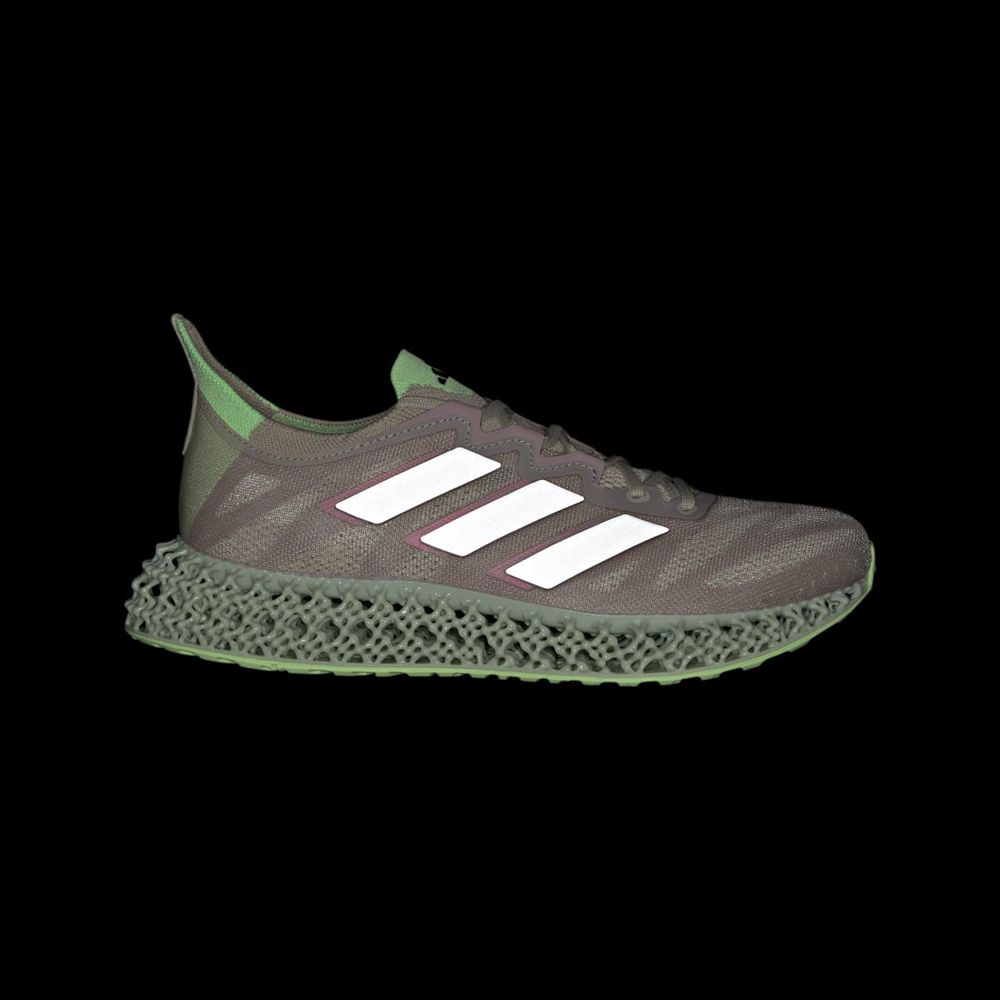 Chaussure Running Adidas 4DFWD 3 W Grise Argent Vert Femme | MHY-15047387