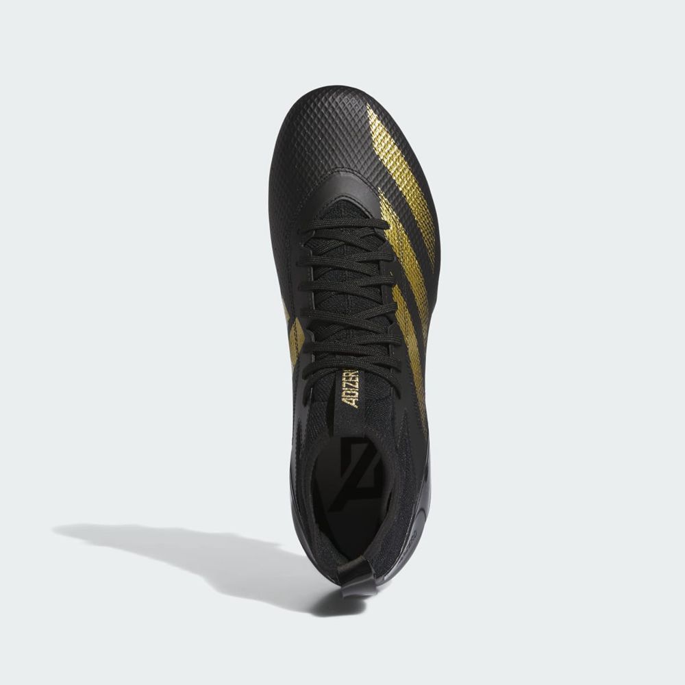 Chaussure de Foot Adidas Adizero Impact Noir Doré Femme | TUE-71241473