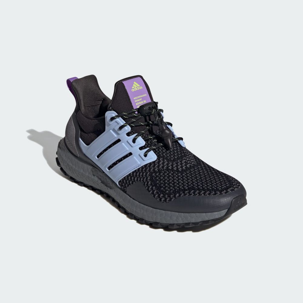 Chaussure Running Adidas Ultraboost 1.0 Noir Bleu Grise Femme | XQN-04068563