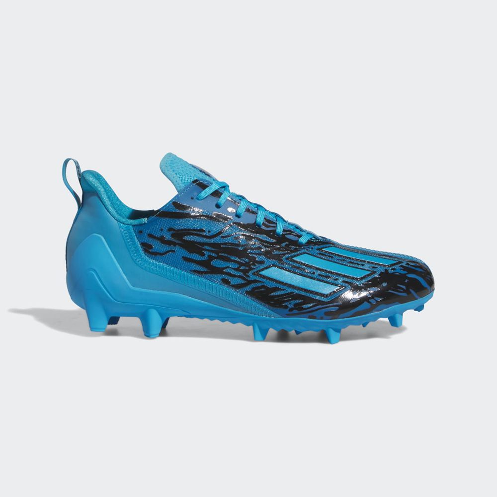 Chaussure de Foot Adidas Adizero 12.0 Poison Bleu Noir Femme | KOT-19897827