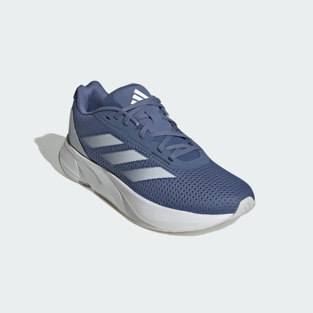 Chaussure Running Adidas Duramo SL Bleu Blanche Grise Femme | SEF-32954971