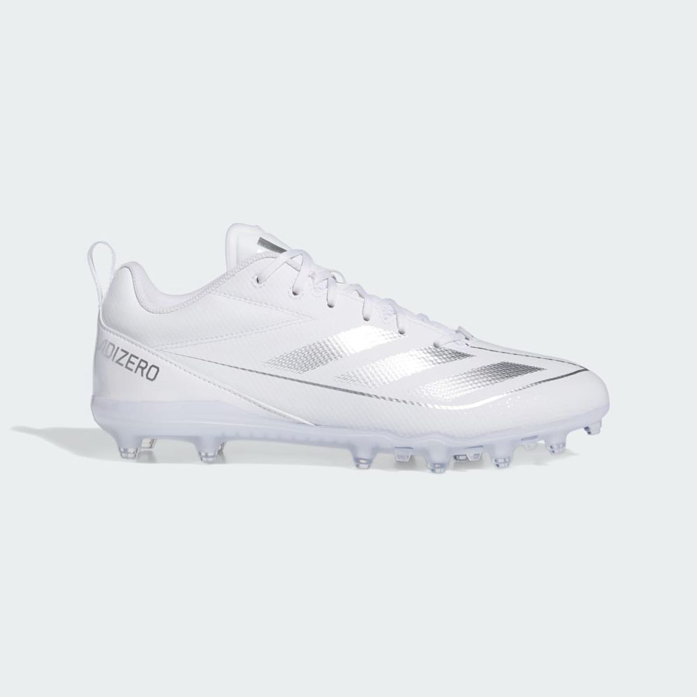 Chaussure de Foot Adidas Adizero Electric.2 Blanche Argent Femme | EJW-23044053