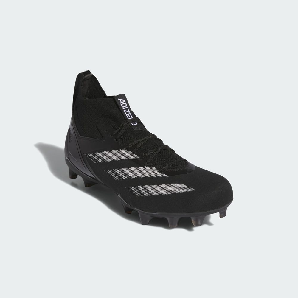 Chaussure de Foot Adidas Adizero Impact+ Noir Blanche Femme | VMU-52958894