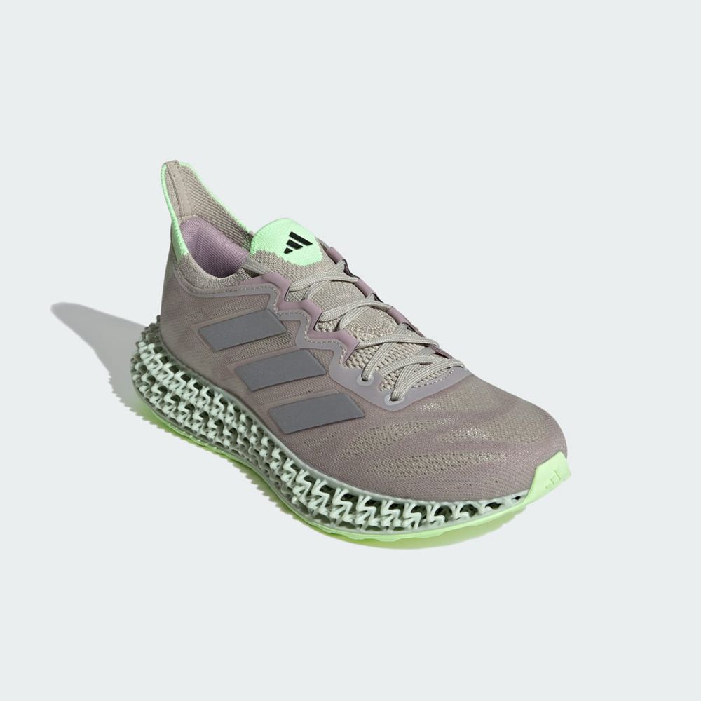 Chaussure Running Adidas 4DFWD 3 W Grise Argent Vert Femme | MHY-15047387