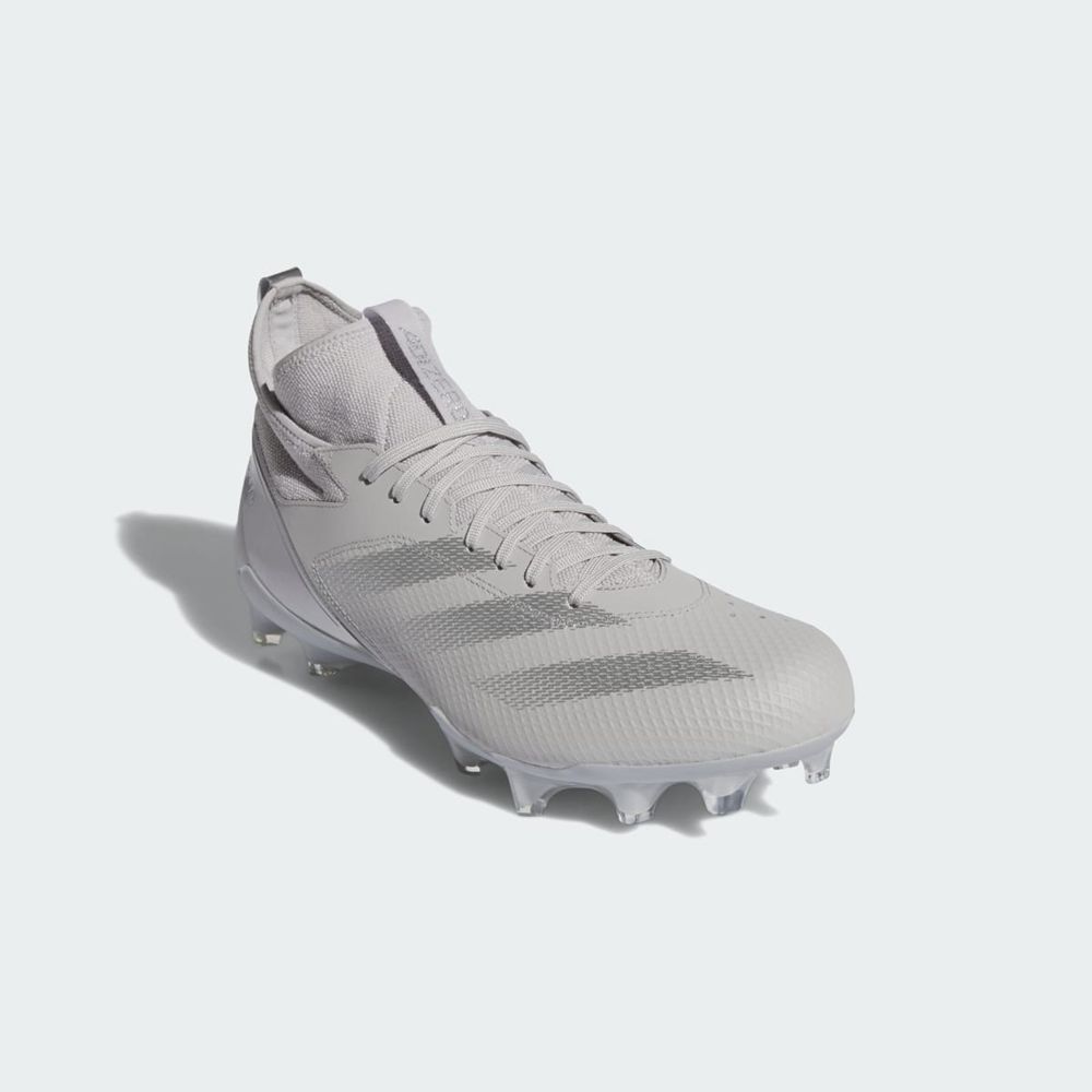 Chaussure de Foot Adidas Adizero Impact Grise Argent Femme | JMH-08012071