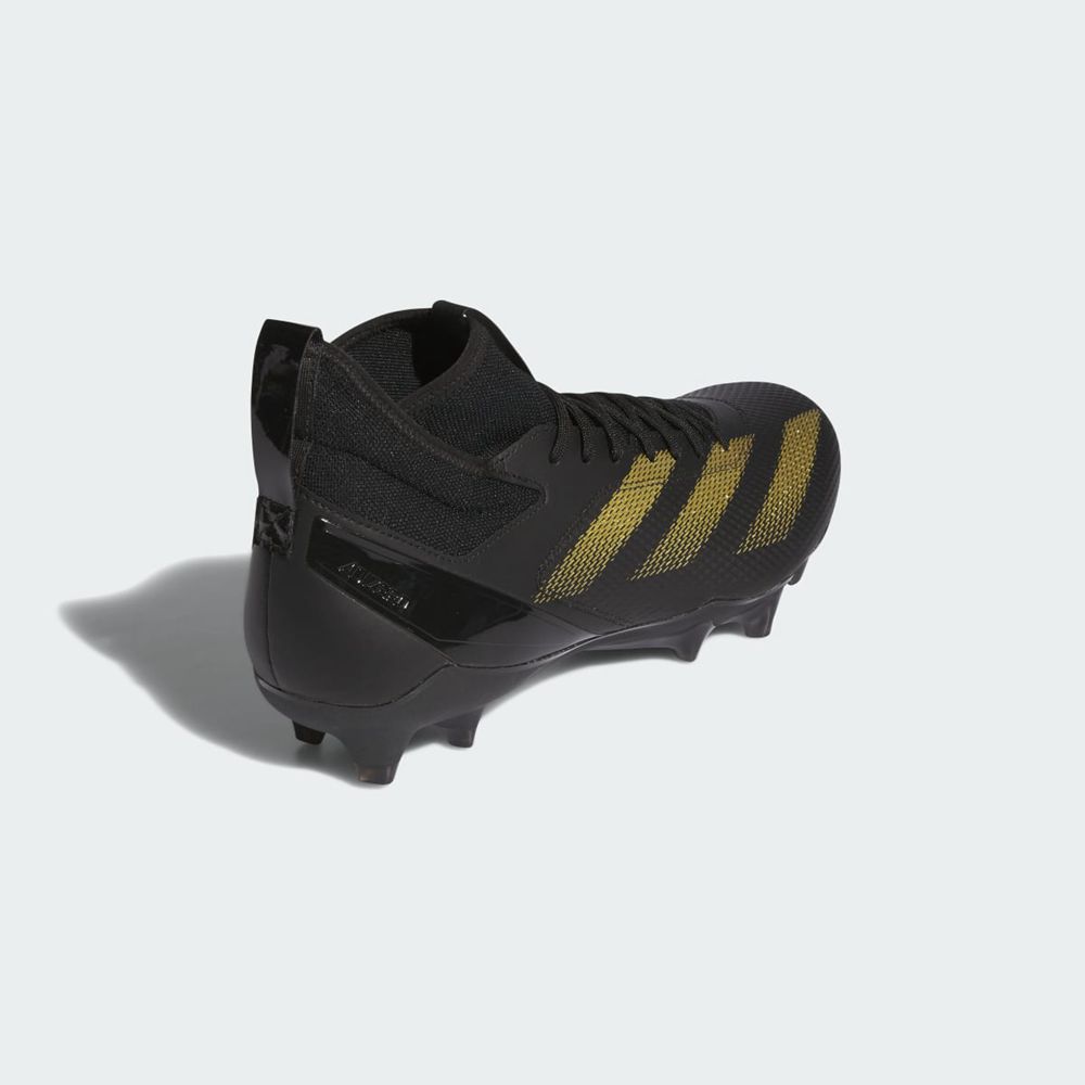 Chaussure de Foot Adidas Adizero Impact Noir Doré Femme | TUE-71241473