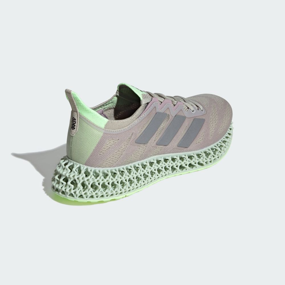 Chaussure Running Adidas 4DFWD 3 W Grise Argent Vert Femme | MHY-15047387