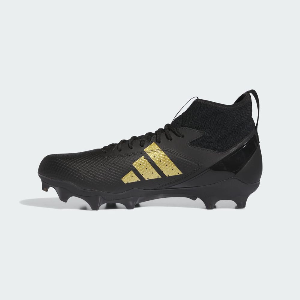 Chaussure de Foot Adidas Adizero Impact Noir Doré Femme | TUE-71241473