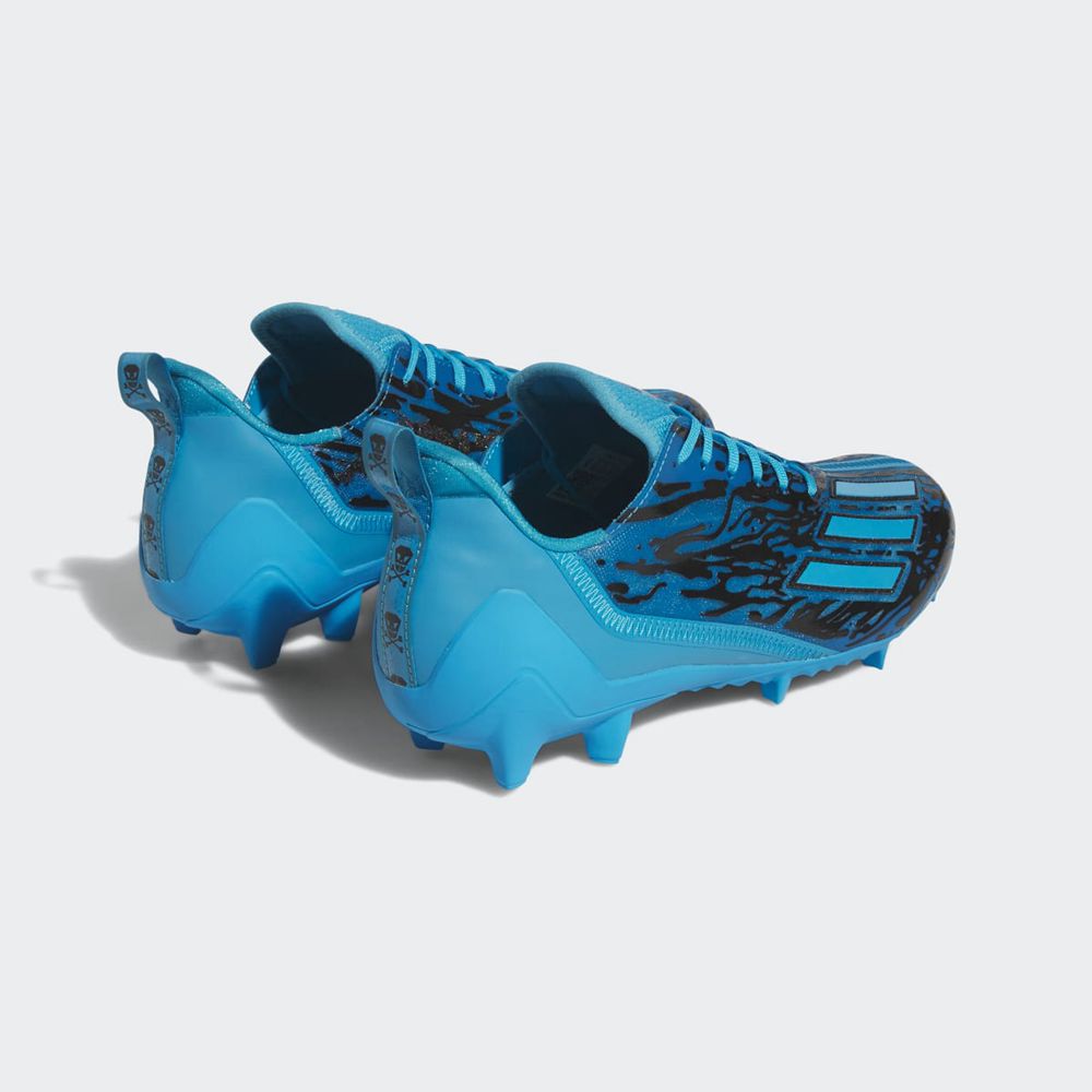 Chaussure de Foot Adidas Adizero 12.0 Poison Bleu Noir Femme | KOT-19897827