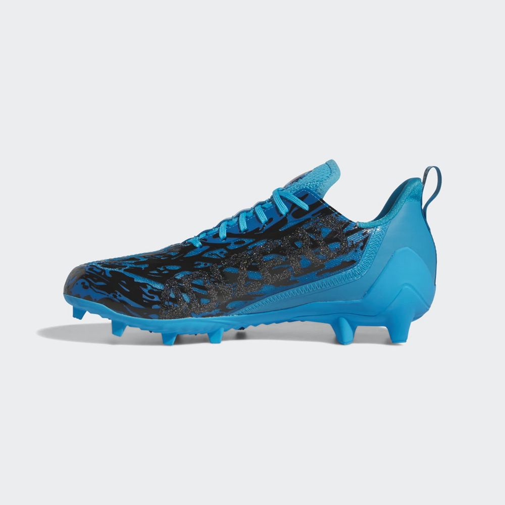 Chaussure de Foot Adidas Adizero 12.0 Poison Bleu Noir Femme | KOT-19897827