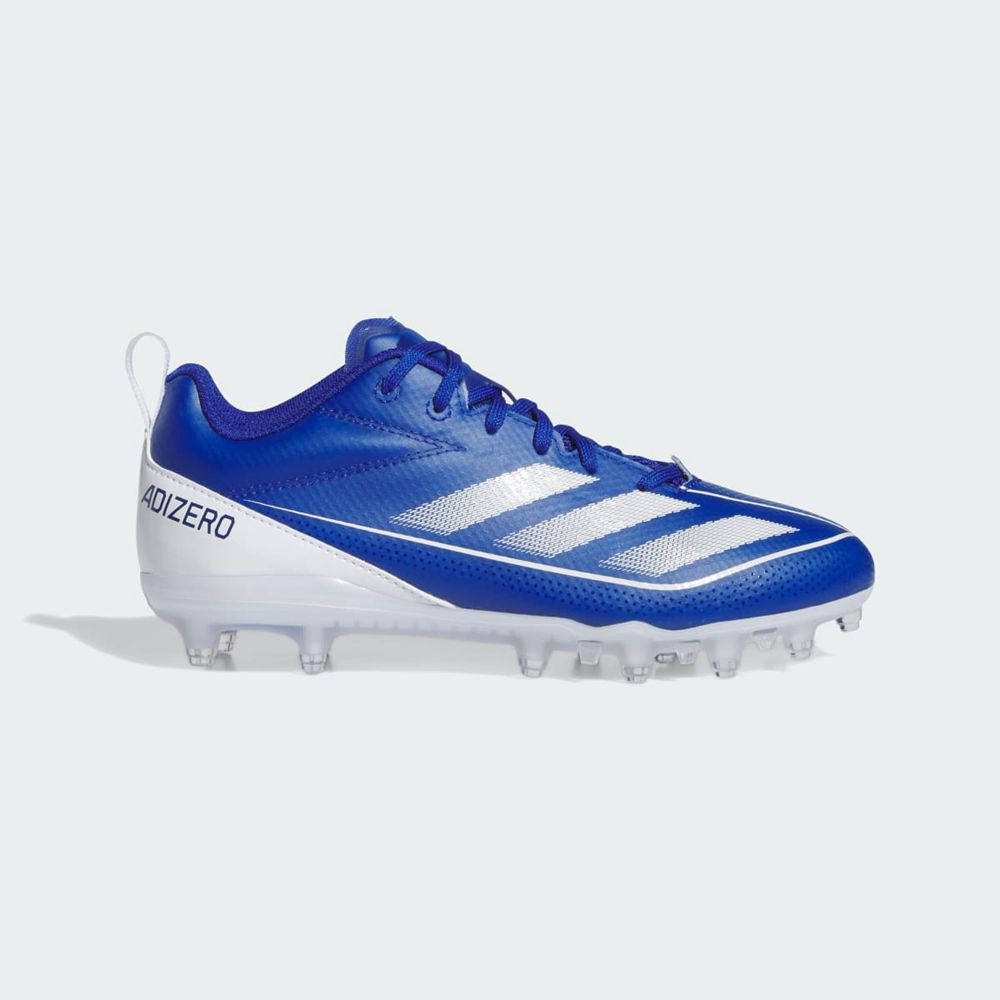 Chaussure de Foot Adidas Adizero Electric.2 Bleu Blanche Femme | KTI-32734506