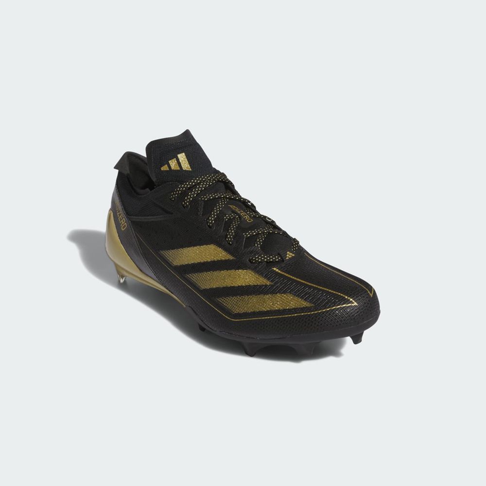 Chaussure de Foot Adidas Adizero Electric Noir Doré Grise Femme | FZV-21465700