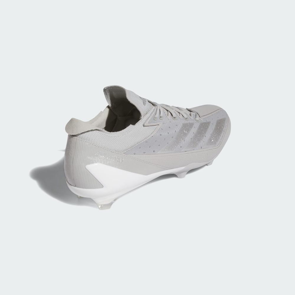 Chaussure de Foot Adidas Adizero Electric Grise Argent Blanche Femme | ERJ-06176929