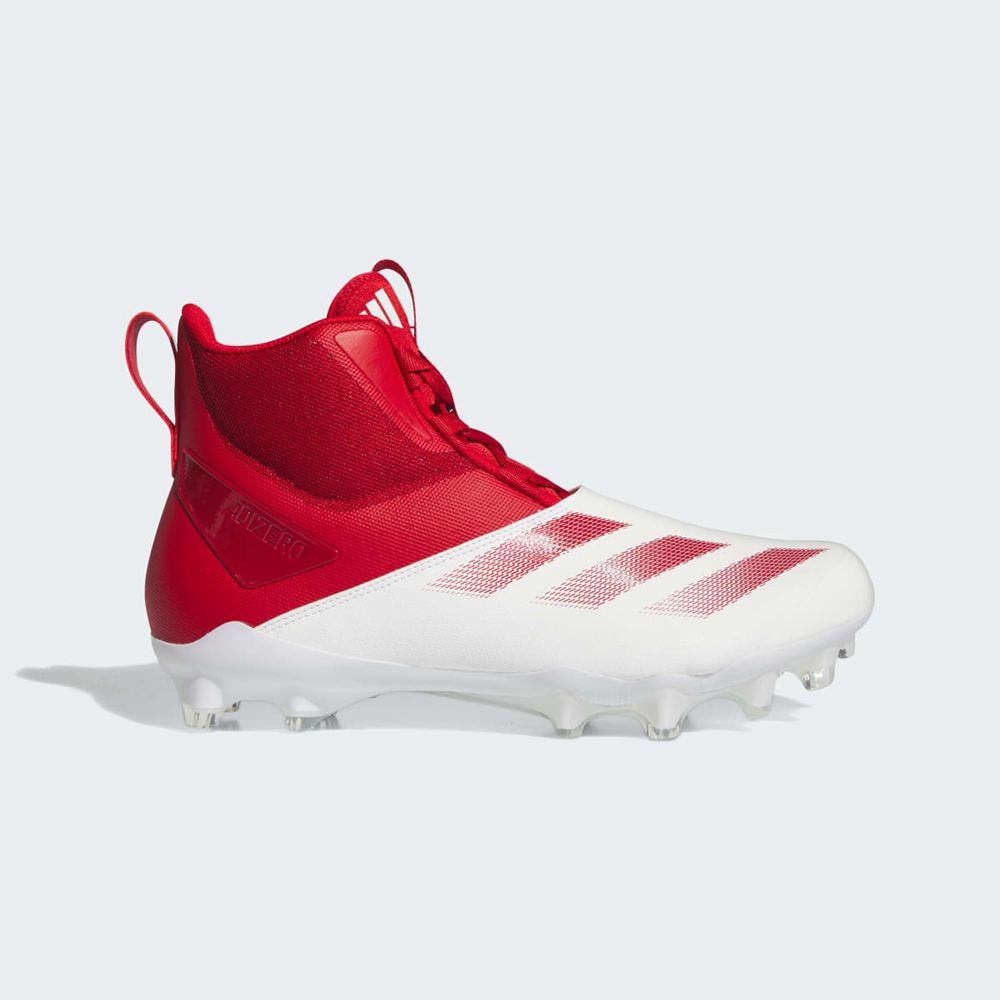 Chaussure de Foot Adidas Adizero Chaos Blanche Rouge Femme | UGX-57913993