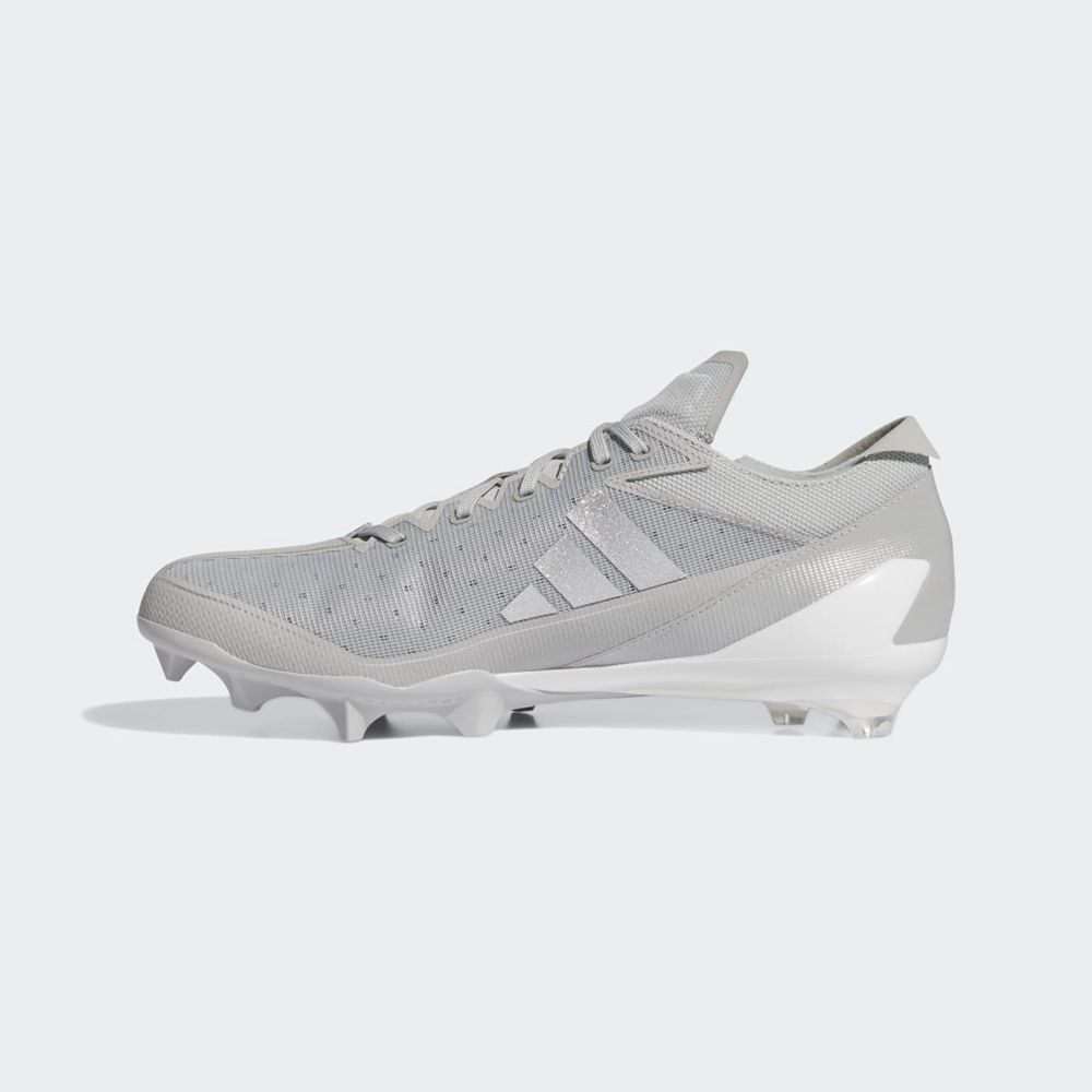 Chaussure de Foot Adidas Adizero Electric Grise Argent Blanche Femme | ERJ-06176929