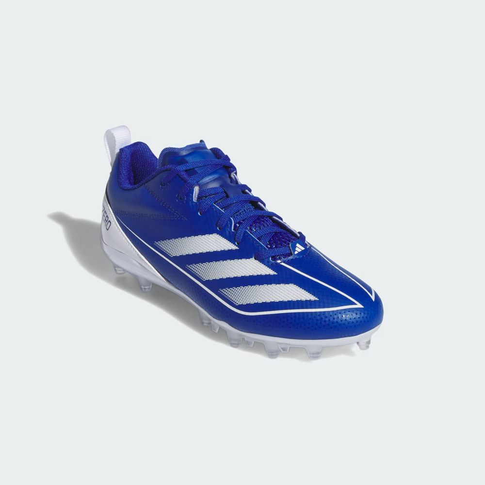 Chaussure de Foot Adidas Adizero Electric.2 Bleu Blanche Femme | KTI-32734506